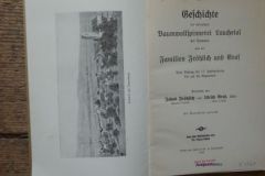 Geschichte der ehem. Baumwollspinnerei Lauchetal bei Lommis und der Familien Fröhlich und Graf