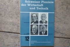 Schweizer Pioniere der Wirtschaft und Technik, 12 (Matthias Hipp, Adolf Bühler, Eduard von Goumoens, Adam Klaesi)